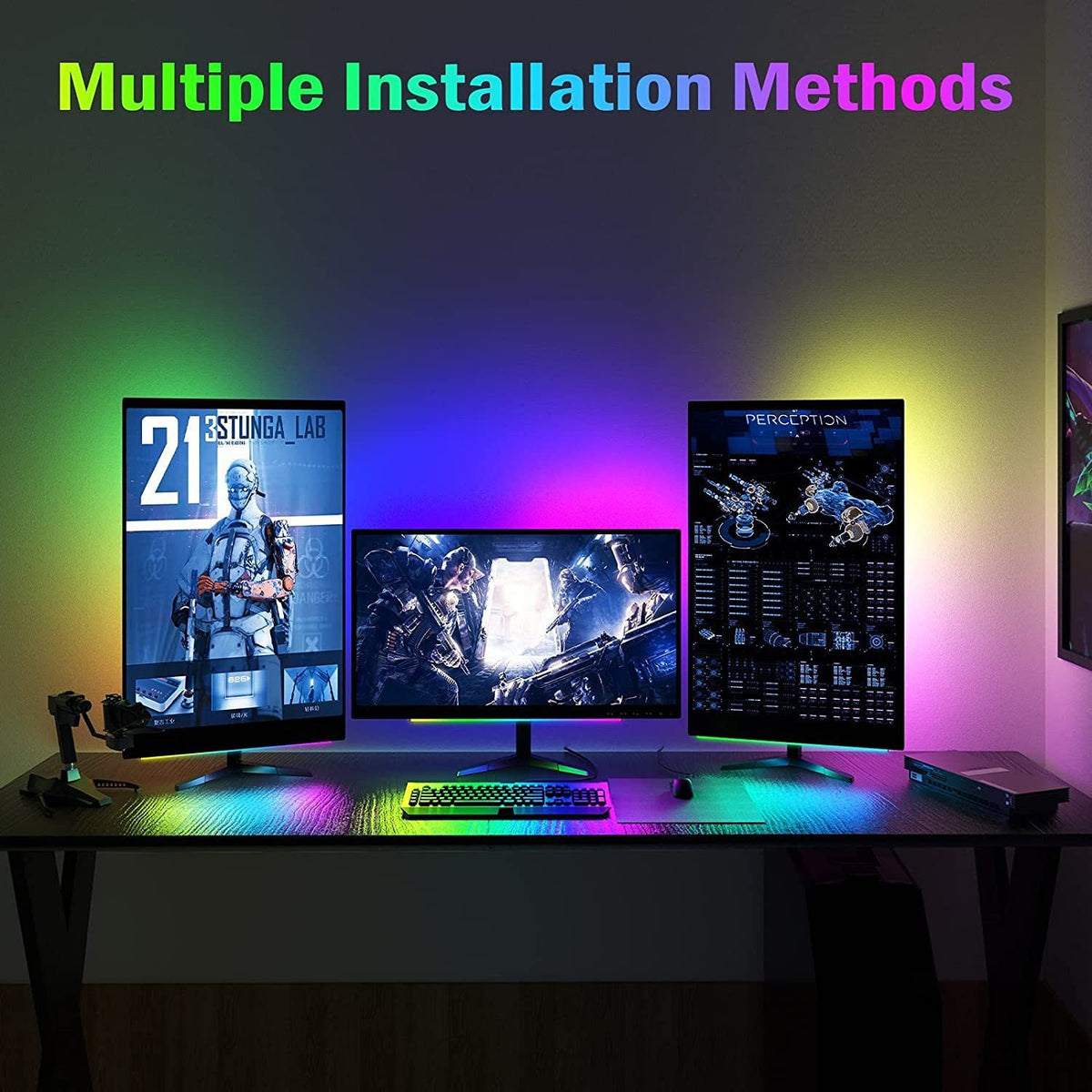 USB RGB Monitor Light Bars (2-Pack) - view 02