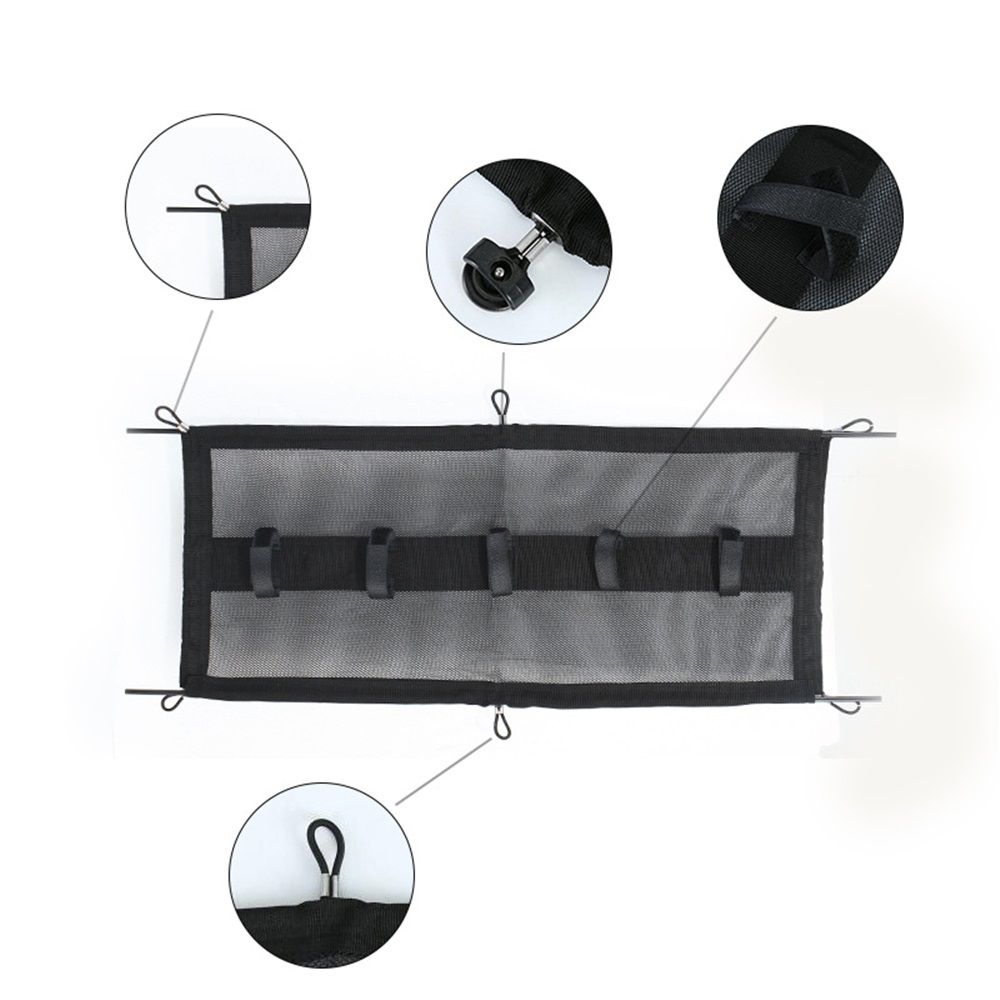 Under-Desk Cable Management Net - Black
