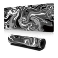 XL Topographic Desk Mat - Stitched Edge