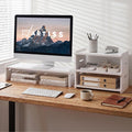 Modular Monitor Stand + 3-Tier Desk Organiser
